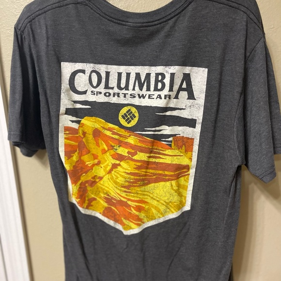 Mens Large short sleeve Columbia - Picture 2 of 2